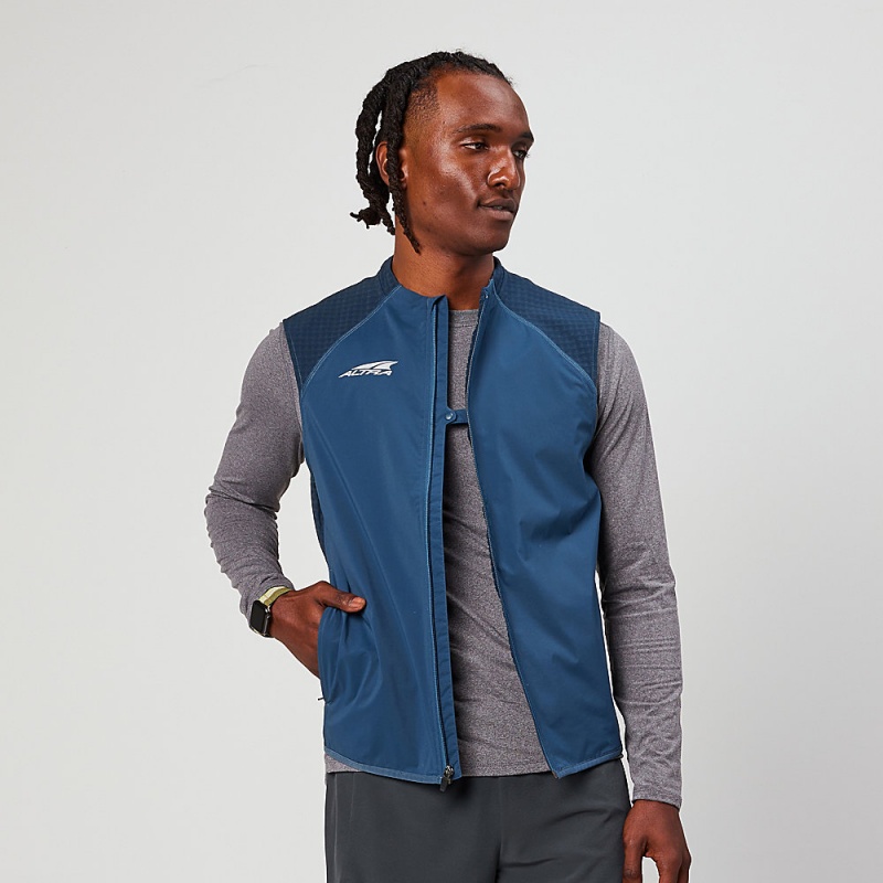 Altra TRAIL WIND VEST Jacken Herren Navy | Schweiz AL1957T18