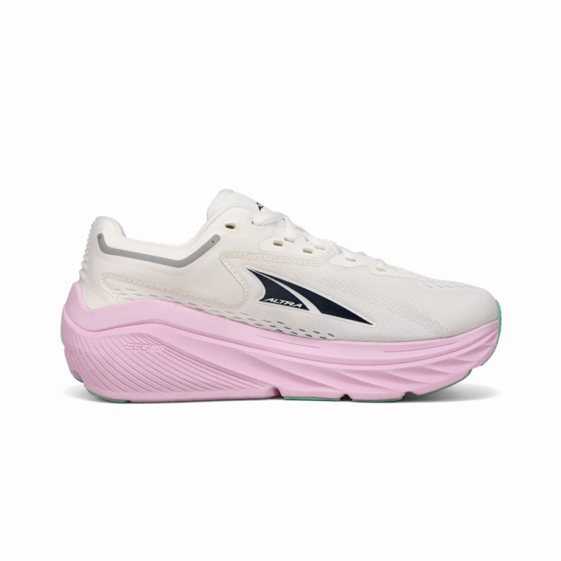 Altra VIA OLYMPUS Laufschuhe Damen Weiß Rosa | Schweiz AL0176U25