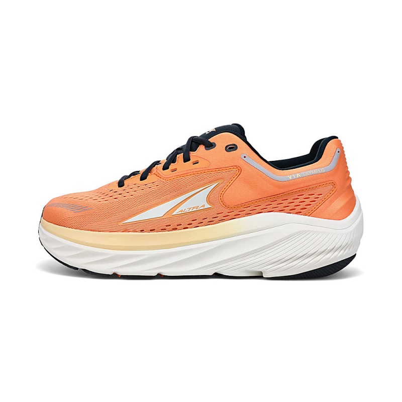 Altra VIA OLYMPUS Laufschuhe Herren Schwarz Orange | Schweiz AL5162L39